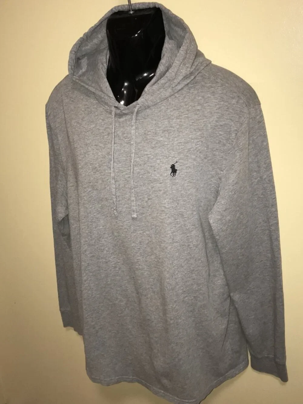 Men's Polo Ralph Lauren Hooded Long Sleeve T-shirt-Size XL